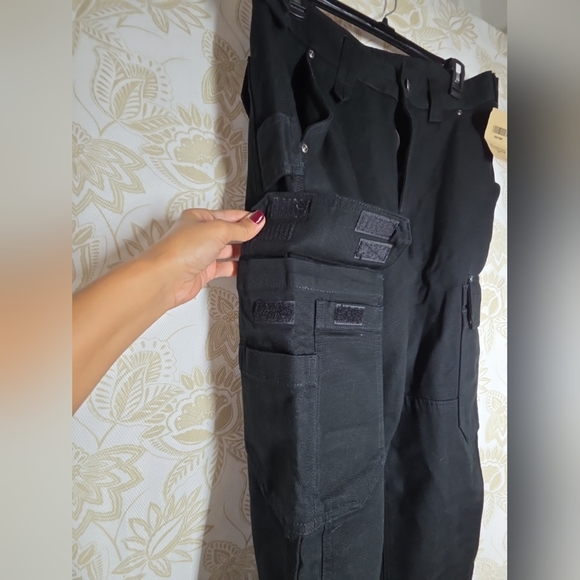 NEW Men's Duluth Ultimate Fire Hose Cargo Work Pants Relaxed fit 32 X 32 Utility - Picture 13 of 16